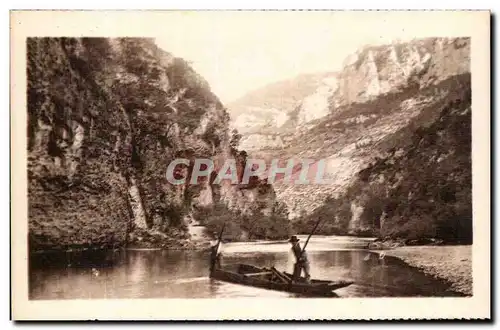 Cartes postales Gorges du Tarn Sortie des detroits