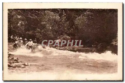 Cartes postales Gorges du Tarn Descente d&#39un rapide