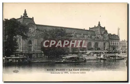 Paris Ansichtskarte AK la gare d&#39orsay (archit laloux)