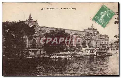 Paris Cartes postales la gare d&#39orsay