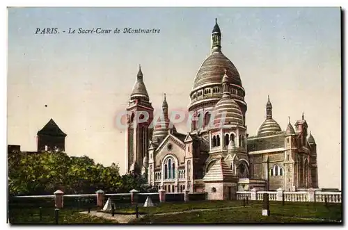 Paris Cartes postales Le Sacre Coeur de Montmartre