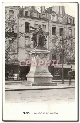 Paris Ansichtskarte AK la statue de Danton