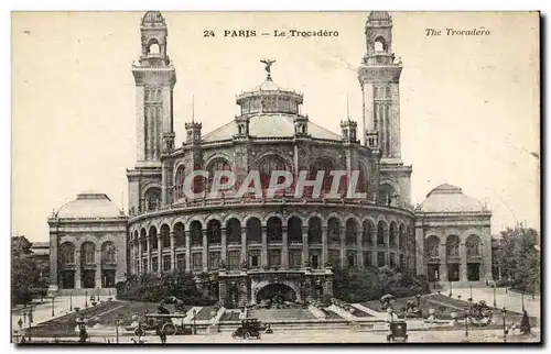 Paris Cartes postales La Trocadero