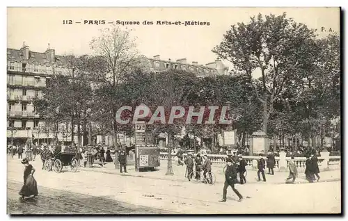 Paris Ansichtskarte AK Square des Arts et Metiers