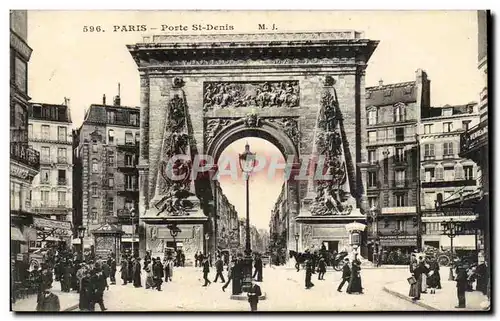 Paris Cartes postales porte St DEnis