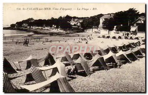 Saint Palais sur mer Cartes postales La plage