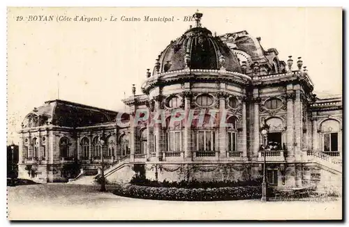 Royan Cartes postales Le casino municipal