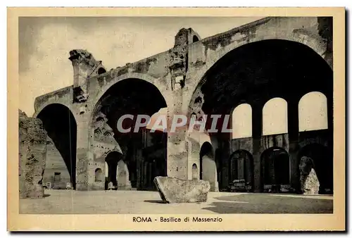 Italie Italia Roma Cartes postales Basilica di Massenzio