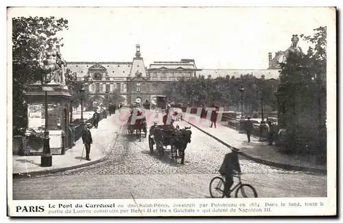 Paris Cartes postales Pont du Carrousel