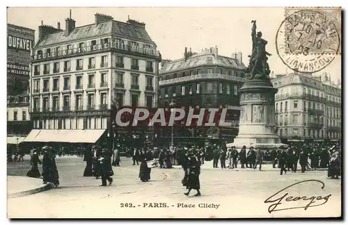 Paris Cartes postales Place Clichy