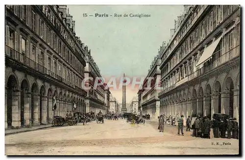 Paris Cartes postales Rue de Castiglione