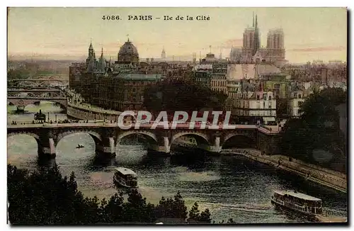 Paris Cartes postales Ile de la Cite