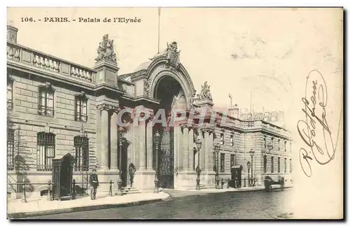 Paris Cartes postales Palais de l&#39Elysee