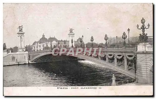 Paris - 7 - Pont Alexandre III - Cartes postales