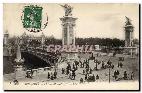 Paris - 7 - Pont Alexandre III - Cartes postales