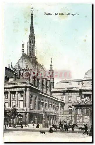 Paris - 1 - La Saint Chapelle - Cartes postales