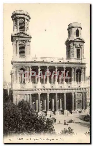 Paris - 6 - L&#39Eglise Saint Sulpice - Cartes postales