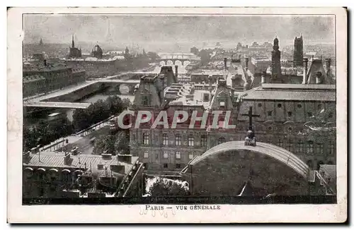 Paris - 1 - Vue Generale Cartes postales