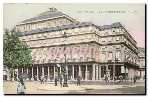 Paris - 1 - Le Theatre Francaise Ansichtskarte AK