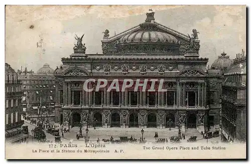 Paris - 9 - La Place de l&#39Opera Cartes postales