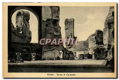 Italia - Italie - Roma - Rome - Terme di Caracalla - Ansichtskarte AK