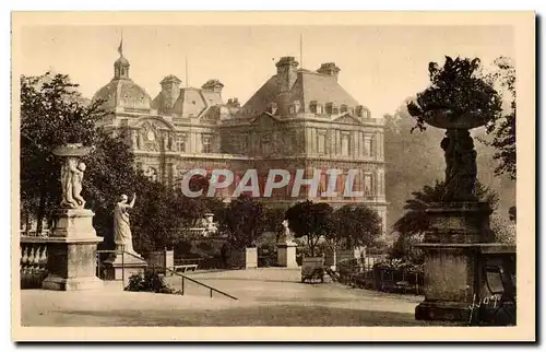 Paris - 6 - Le Palais et Jardin du Luxembourg Cartes postales