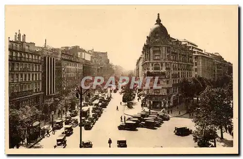 Paris - 9 - Carrefour Richelieu Drouot - Boulevards des Italiens et Haussmann Cartes postales