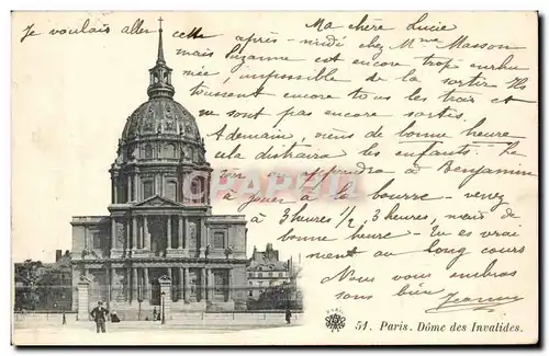 Paris - 7 - Dome des Invalides - Cartes postales