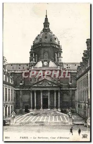 Paris - 5 - La Sorbonne - Cour de d&#39Honneur Cartes postales