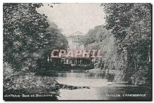 Paris - 16 - Bois de Boulogne Pavillon d&#39Armenonville - Cartes postales