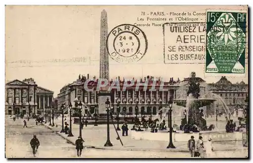 Paris - 8 - Place de la Concorde Cartes postales