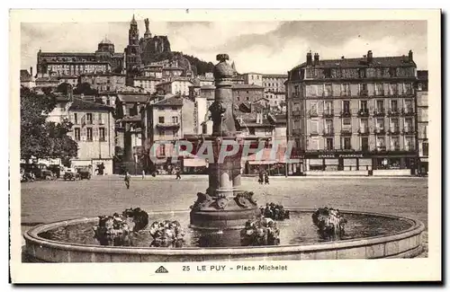 Le Puy - Place Michelet - Cartes postales