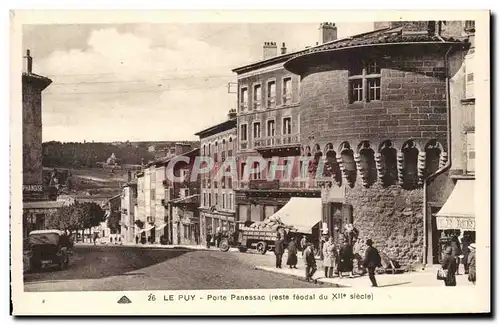 Le Puy - Porte Panessac - Ansichtskarte AK