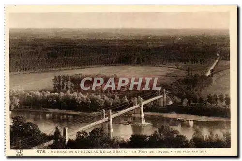 Moissac et St Nicholas de la Grave - Le Pont du Coudol - Cartes postales