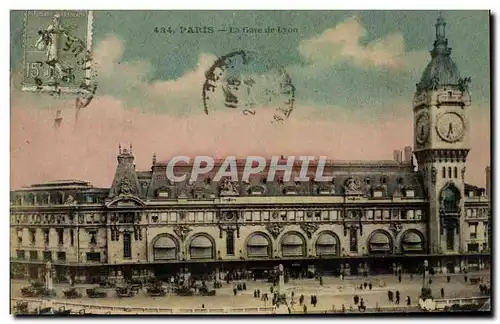 Paris - 12 - La gare du Lyon - Ansichtskarte AK