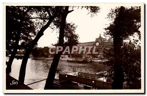 Paris - 7 - La Gare d&#39Orsay et la Seine - Cartes postales