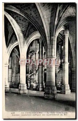 Paris - 1 - La Conciergerie - La Salle Saint Louis - Ansichtskarte AK