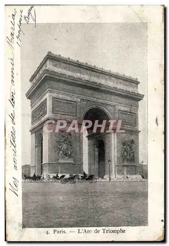 Paris - 8 - L&#39Arc de Triomphe - Cartes postales