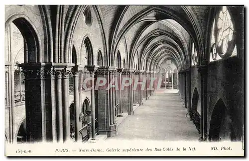 Paris - 4 - Notre Dame - Galerie Superieure - Cartes postales