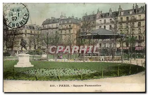 Paris - 11 - Square Parmentier - Cartes postales Kiosque