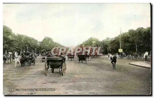 Paris - 8 - Rond Point des Champs Elysees - Ansichtskarte AK