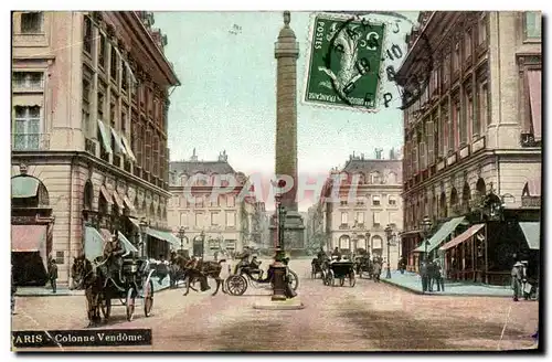 Paris - 1 - Colonne Vendome - Cartes postales