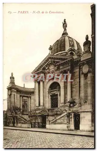 Paris - 4 - Notre Dame de la Consolation - Ansichtskarte AK