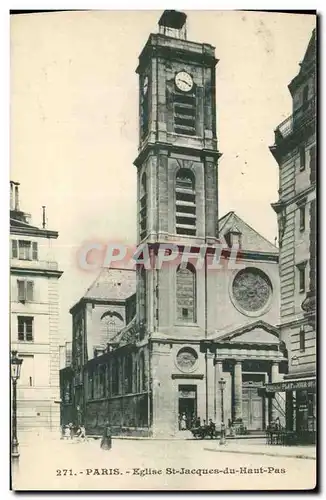 Paris - 5 - Eglise Saint Jacques du Haut Pas - Ansichtskarte AK