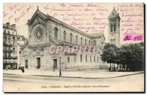 Paris - 6 - Eglise Notre Dame des Champs- Ansichtskarte AK