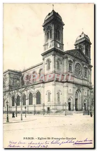 Paris - 7 - Eglise Saint Francois Xavier - Cartes postales