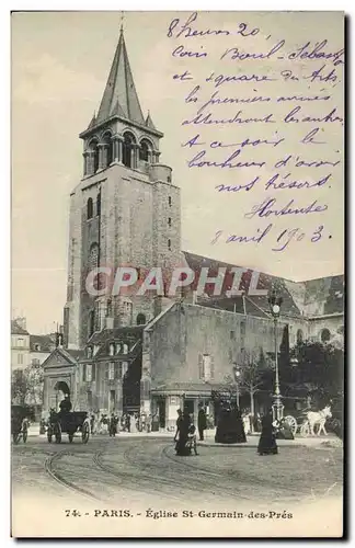 Paris - 6 - Eglise Saint Germain des Pres - Cartes postales