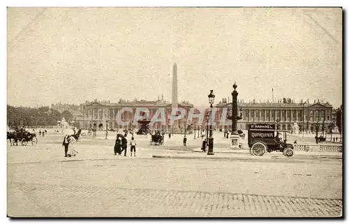 Paris - 8 - Place de la Concorde - St Raphael Quinquina - Ansichtskarte AK