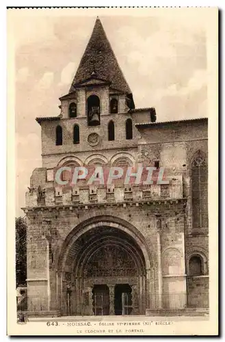 Moissac - Eglise Saint Pierre - Ansichtskarte AK