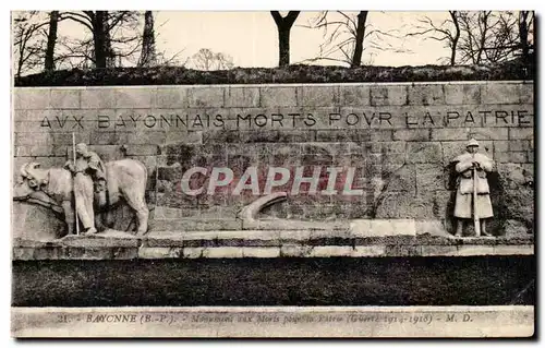 Bayonne - Monument aux Morts - Cartes postales